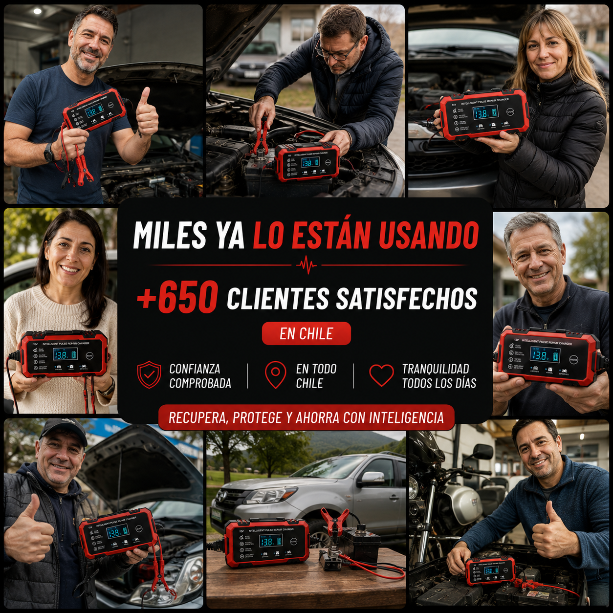 Cargador de batería VoltGuard™
