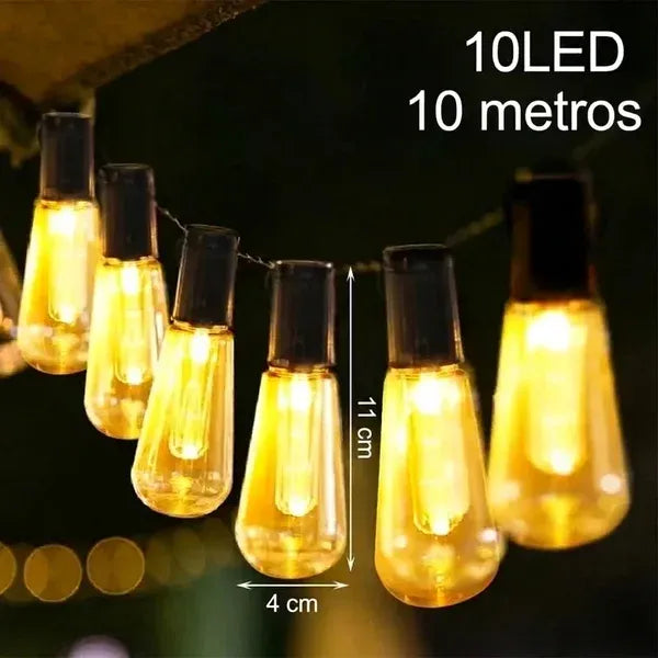 Medidas de cada ampolleta: 11 cm de alto por 4 cm de ancho