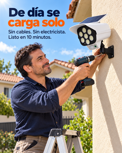 Foco solar tipo Camara VigiLux™ x3