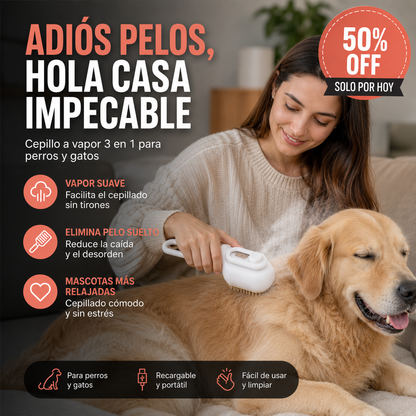 Cepillo VAPOPET™ para mascotas