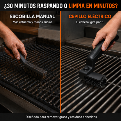 Cepillo limpiador de parrila GrillNova™